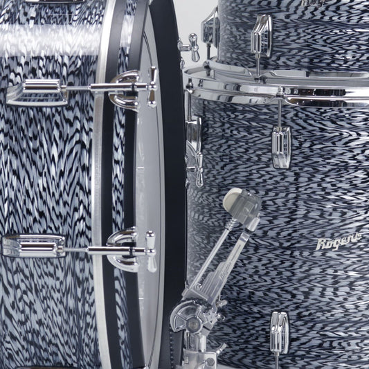 Rogers Cleveland Series 3pc Drum Set Sky Blue Onyx
