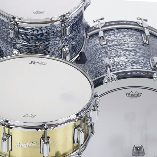 Rogers Cleveland Series 3pc Drum Set Sky Blue Onyx