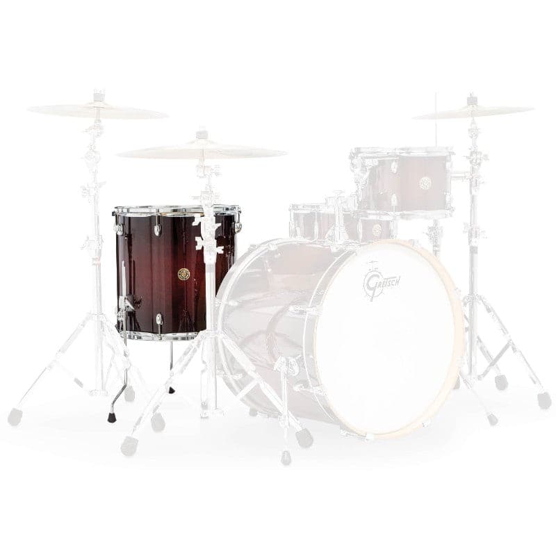 Gretsch Catalina Maple Floor Tom - 14x12 - Deep Cherry Burst