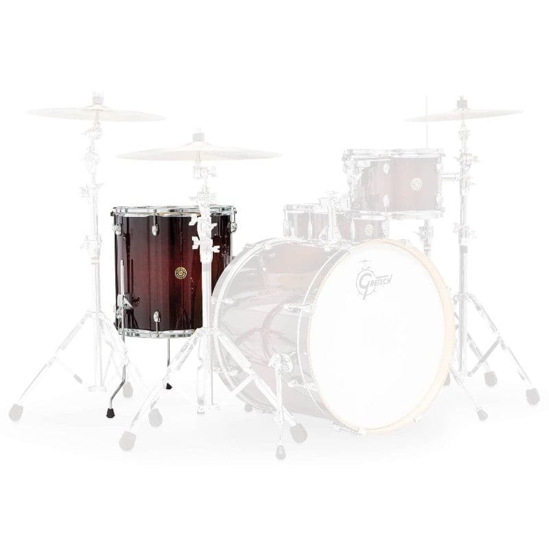 Gretsch Catalina Maple Floor Tom 18x16 Deep Cherry Burst