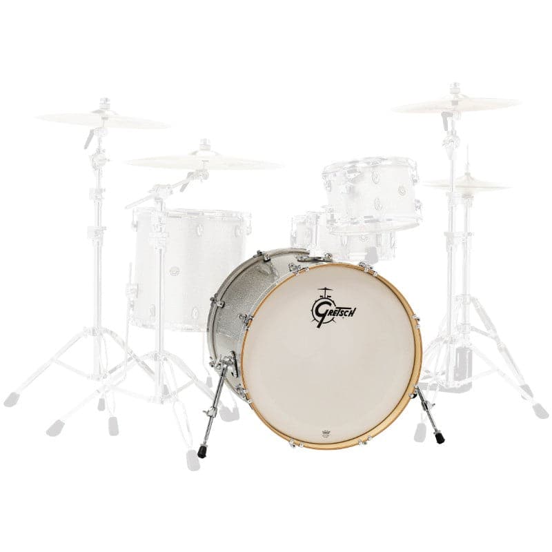 Gretsch Catalina Maple 20x16 Bass Drum Silver Sparkle