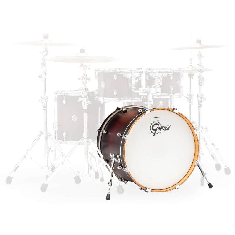 Gretsch Catalina Maple Bass Drum 20x16 Satin Deep Cherry Burst