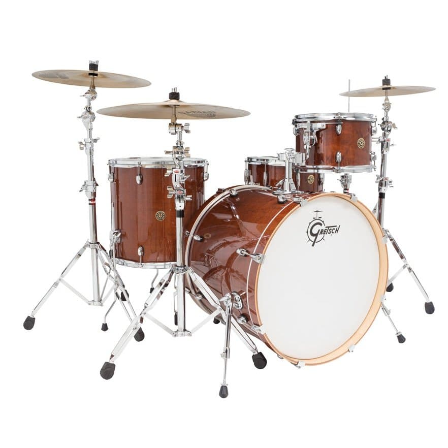 Gretsch Catalina Maple 4pc Rock Drum Set Walnut Glaze