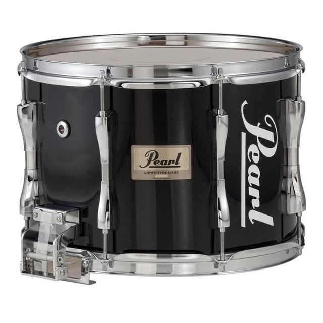 Pearl Marching Percussion: 13X9 Competitor Snare Drum - Midnight Black