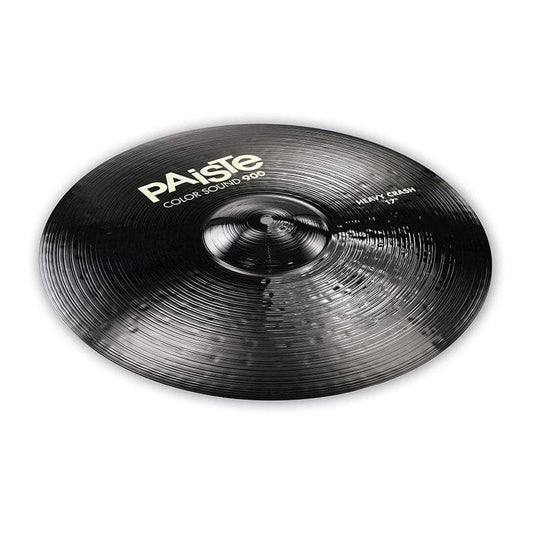 Paiste 900 Series Color Sound Black 17 Heavy Crash Cymbal