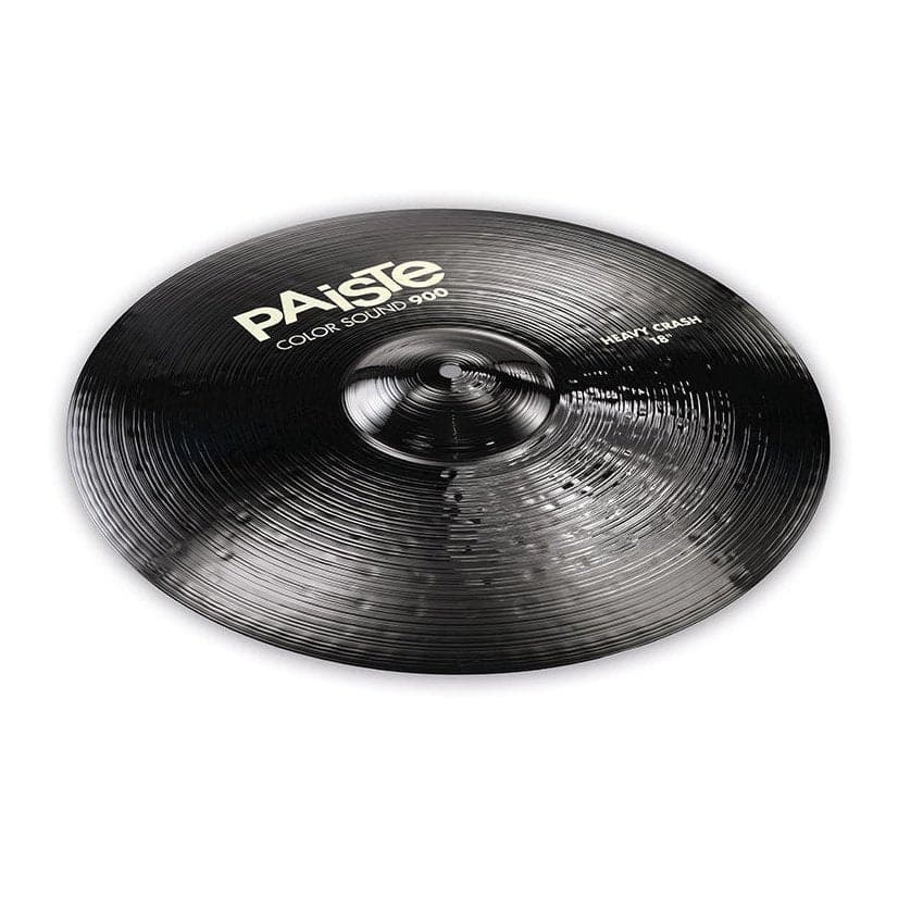 Paiste 900 Series Color Sound Black 18 Heavy Crash Cymbal