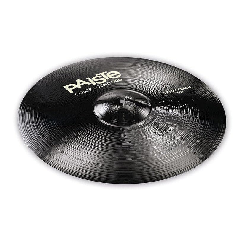 Paiste 900 Series Color Sound Black 19 Heavy Crash Cymbal