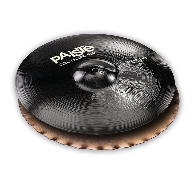 Paiste 900 Series Color Sound Black 14 Sound Edge Hi Hat Cymbals