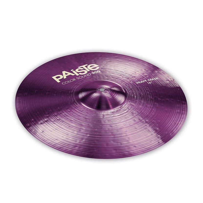 Paiste 900 Series Color Sound Purple 16 Heavy Crash Cymbal | Drum ...