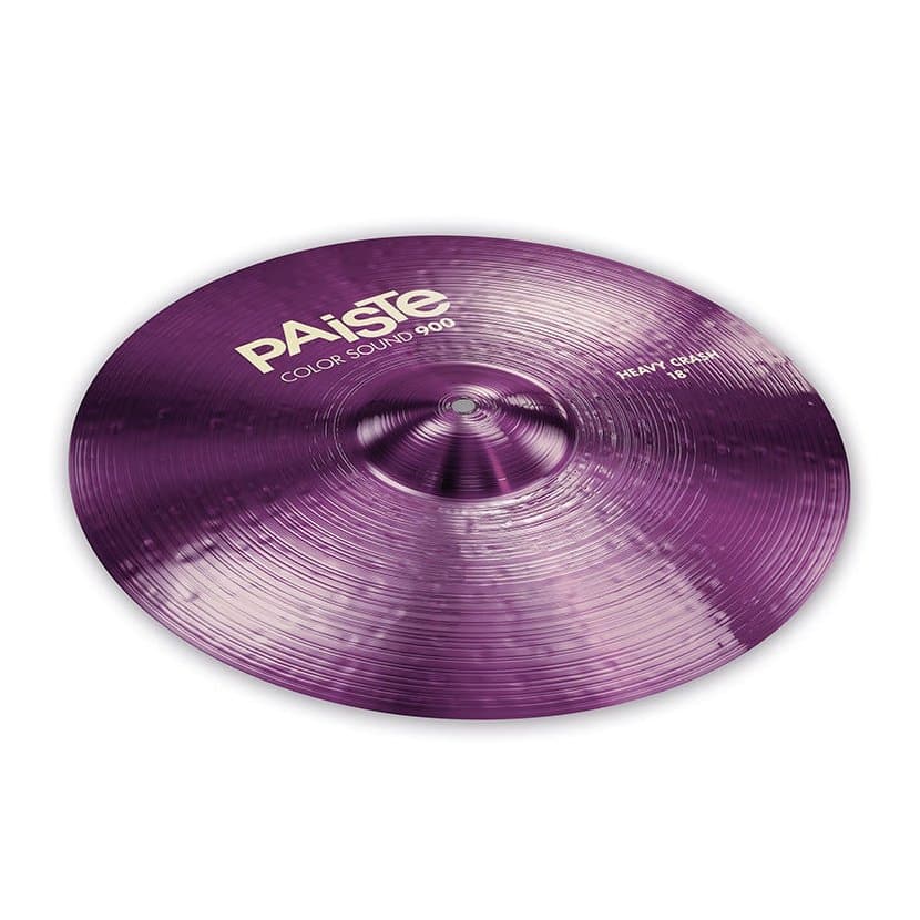 Paiste 900 Series Color Sound Purple 18 Heavy Crash Cymbal
