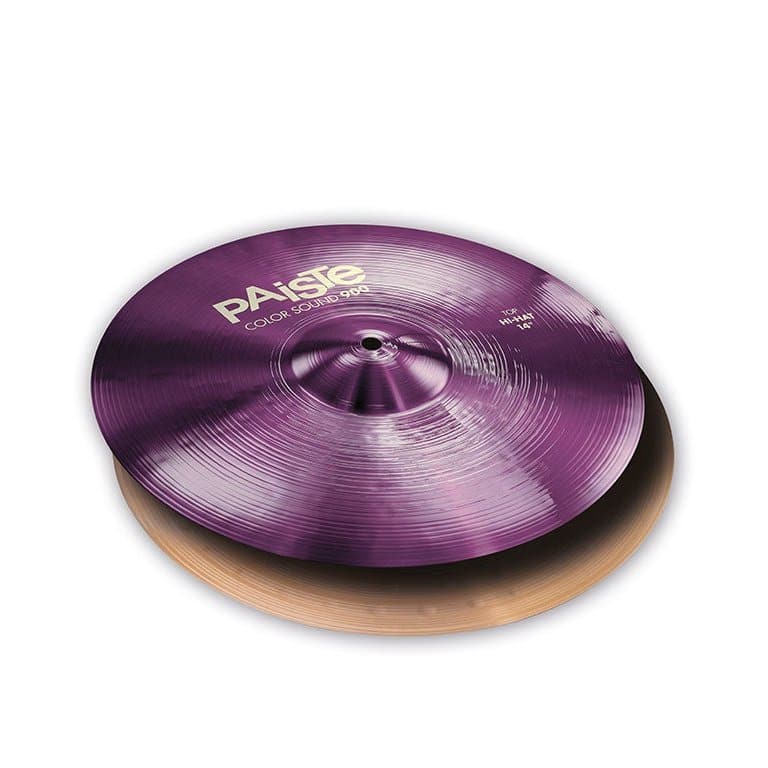Paiste 900 Series Color Sound Purple 14 Hi Hat Cymbals