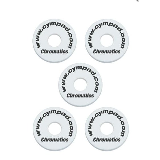 Cympad Chromatics Set 40/15mm White (5pcs)