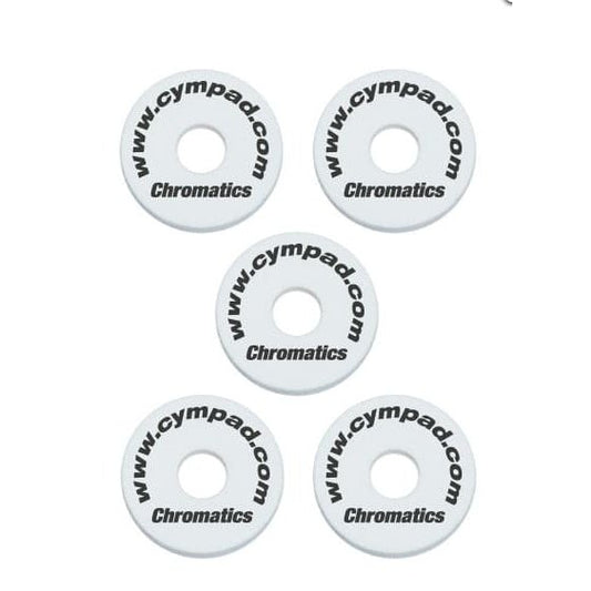 Cympad Chromatics Set 40/15mm White (5pcs)