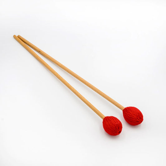 Cardinal Marimba Mallets Soft Red Yarn