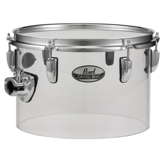 Pearl Crystal Beat 12"x8" Single-Headed Tom - Ultra Clear