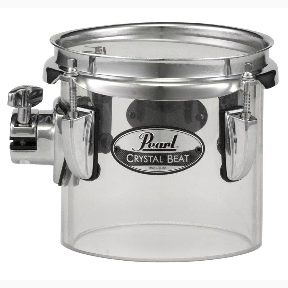 Pearl Crystal Beat 6"x5.5" Single-Headed Tom - Ultra Clear