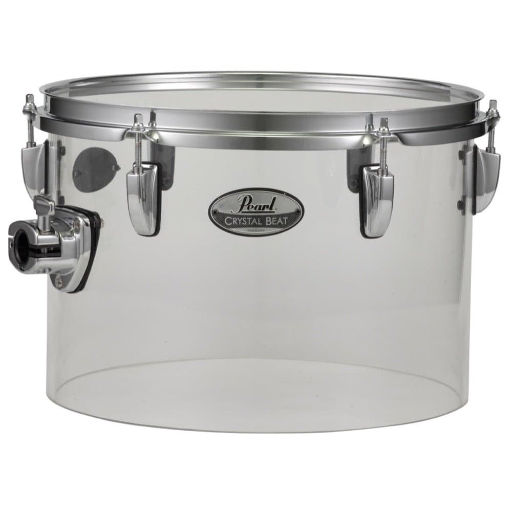 Pearl Crystal Beat 14"x10" Single-Headed Tom - Ultra Clear