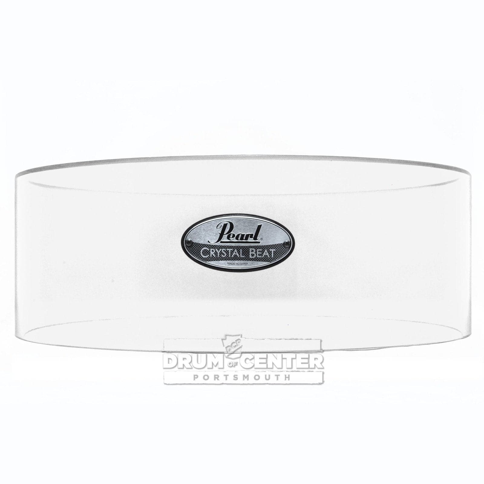 Pearl Crystal Beat Acrylic Free Floating Snare Shell 14x5 Ultra Clear