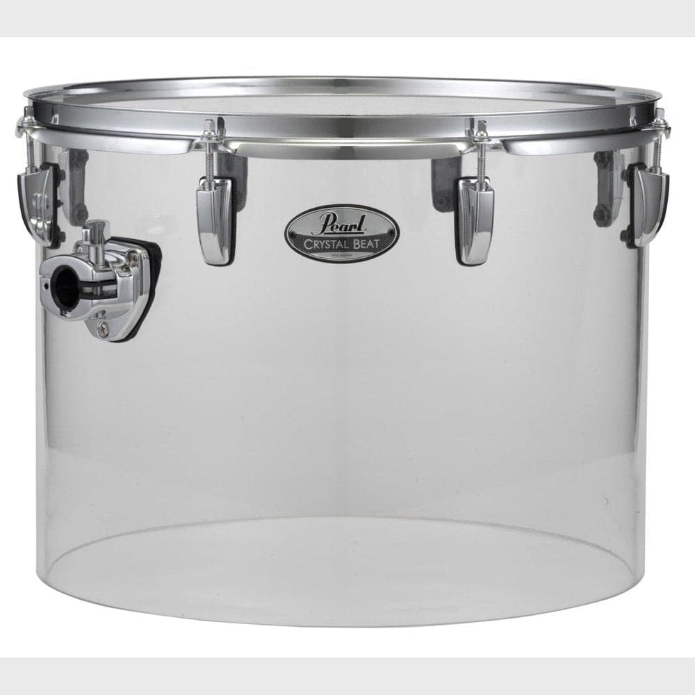 Pearl Crystal Beat 16"x12" Single-Headed Tom - Ultra Clear