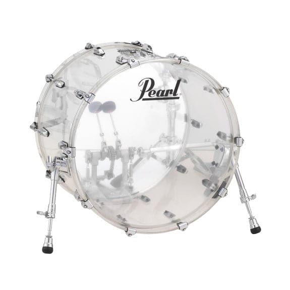 Pearl Crystal Beat Acrylic Bass Drum 24x14 Ultra Clear