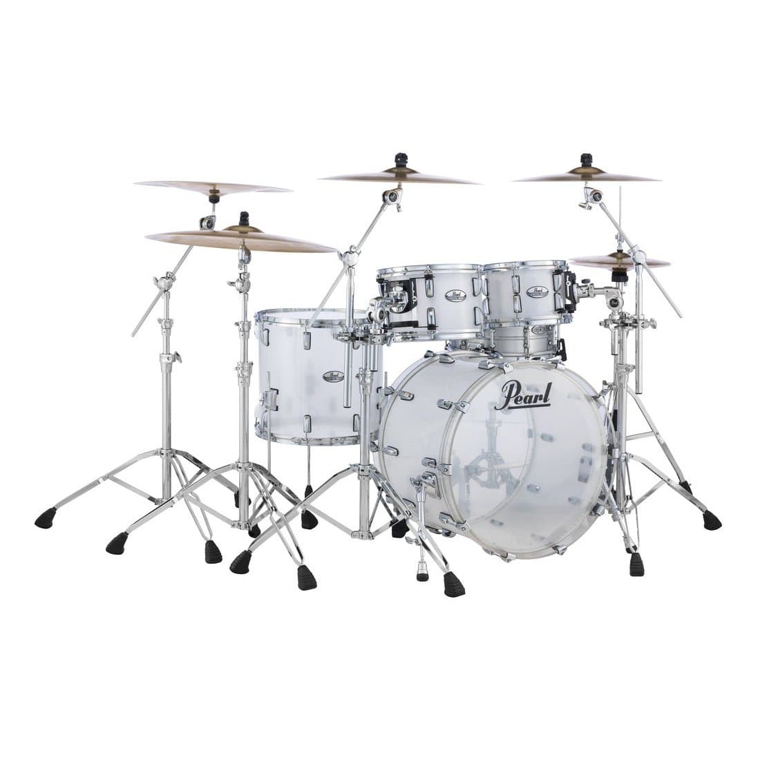 Pearl Crystal Beat Acrylic Drum Set 22/10/12/16 - Frosted