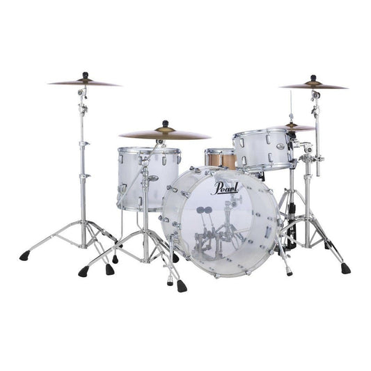 Pearl Crystal Beat Acrylic Drum Set 24/13/16 Frosted