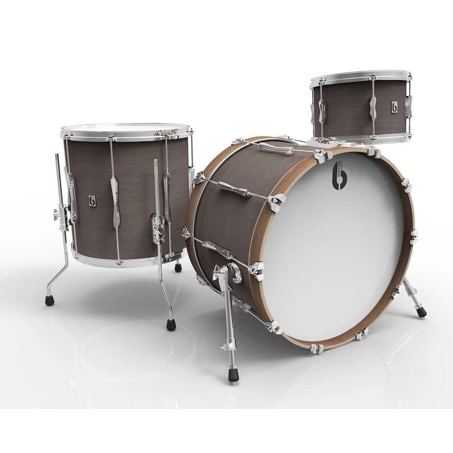 British Drum Company Lounge Series Club 3pc Drum Set 12/14/18 - Kensington Crown