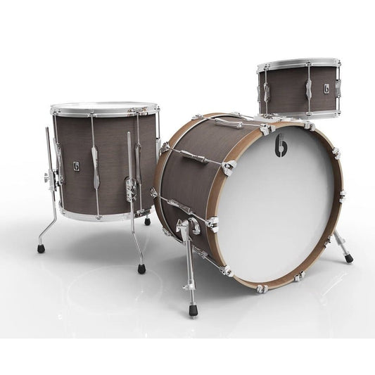 British Drum Company Lounge Series Club 3pc Drum Set 12/14/18 - Kensington Crown