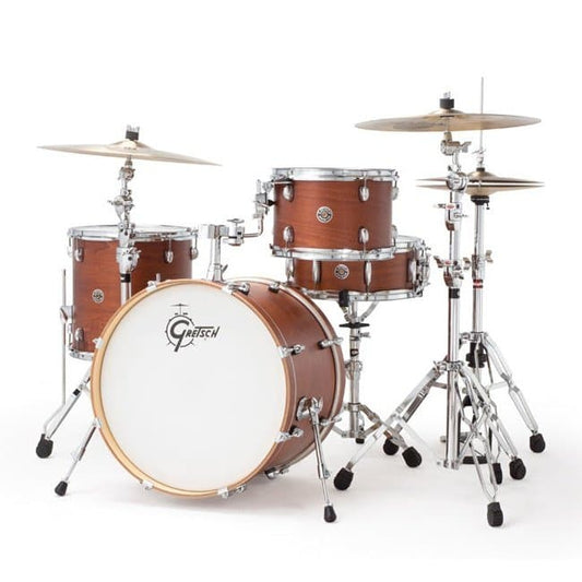 Gretsch Catalina Club 4pc Jazz Drum Set Satin Walnut Glaze
