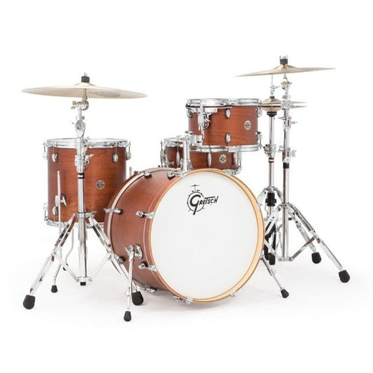 Gretsch Catalina Club 4pc Jazz Drum Set Satin Walnut Glaze