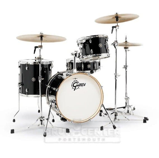 Gretsch Catalina Club 3 Piece Drum Set With 18 Bass Drum - Piano Black