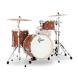 Gretsch Catalina Club 3 Piece Drum Set With 18 Bass Drum - Satin Walnut Glaze