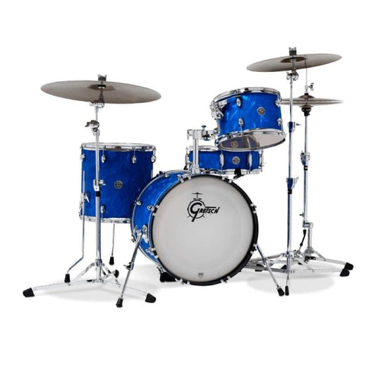 Gretsch Catalina Club 4pc Kit w/18 Bass - Blue Satin Flame