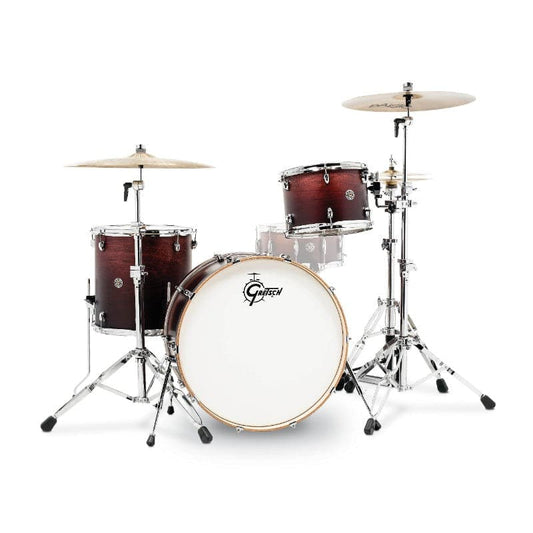 Gretsch Catalina Club Drum Set 3pc With 24 Bass Drum - Satin Antique Fade