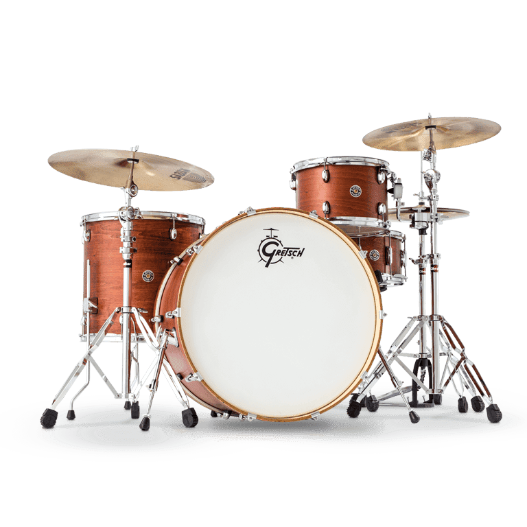Gretsch Catalina Club 4pc Drum Set 24/13/16/14 Satin Walnut Glaze