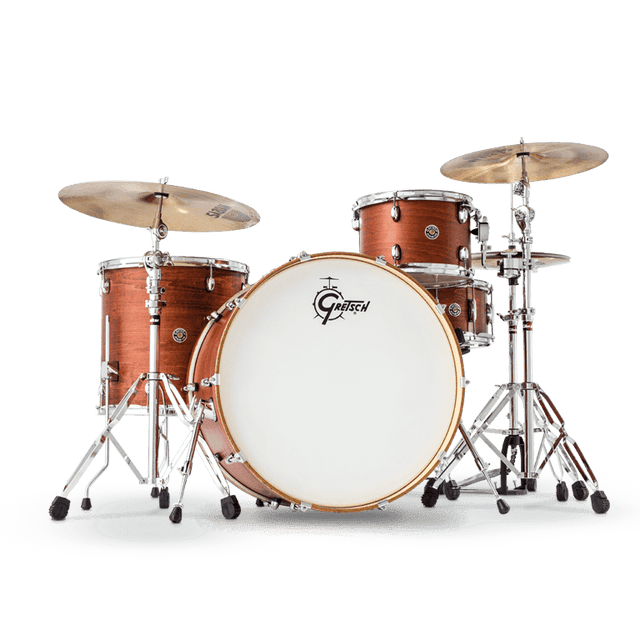 Gretsch Catalina Club Rock 4 Piece Drum Set - Satin Walnut Glaze