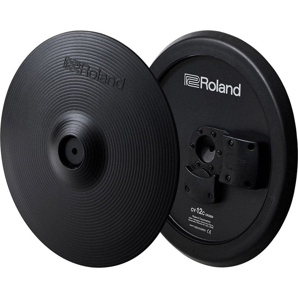 Roland CY-12C-BK 2-zone Crash Cymbal Pad - Black