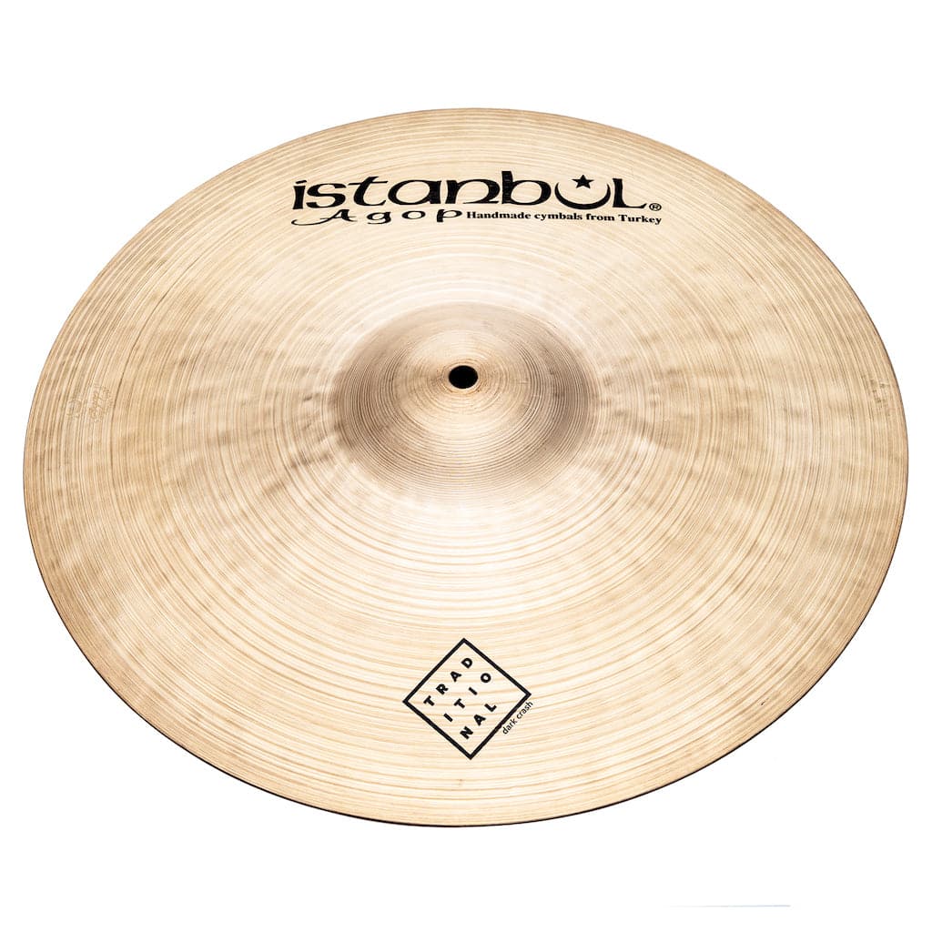 Istanbul Agop Traditional Dark Crash Cymbal 17" 1144 grams