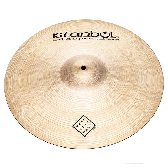 Istanbul Agop Traditional Dark Crash Cymbal 17" 1144 grams