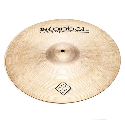 Istanbul Agop Traditional Dark Hi Hat Cymbals 16"