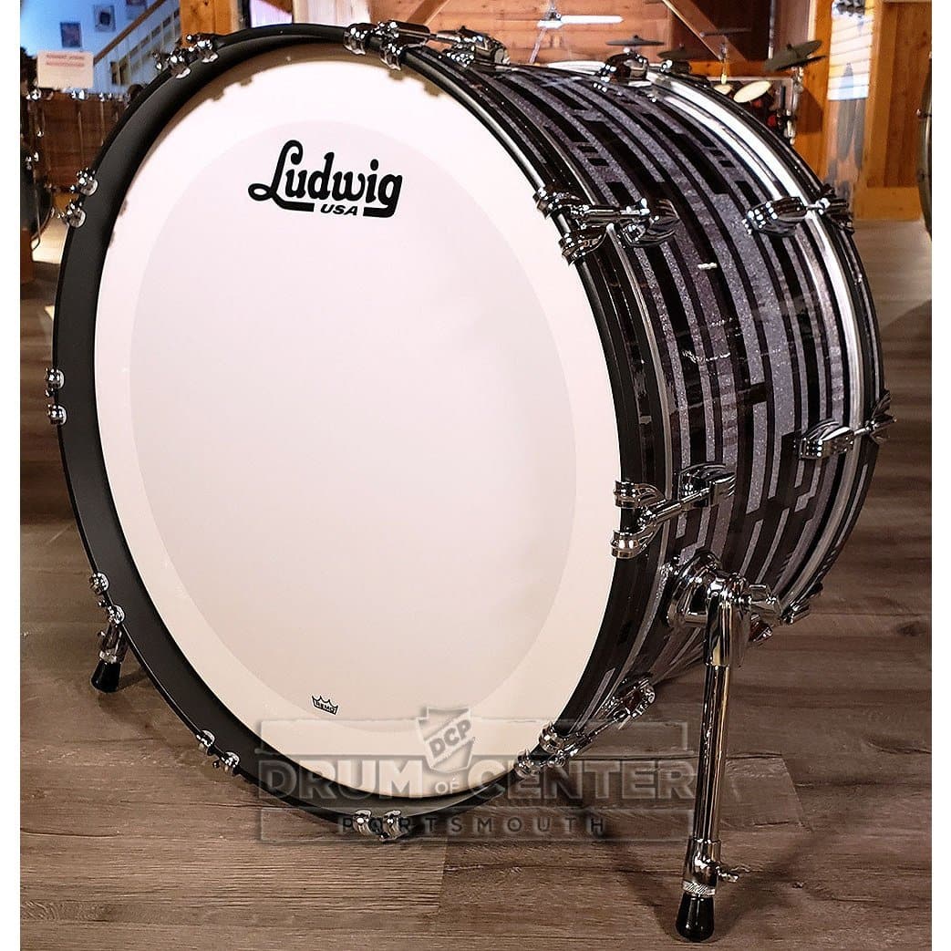 Drum Bass Berkilau Hitam 26x14Drum Bass Berkilau Hitam 26x14  