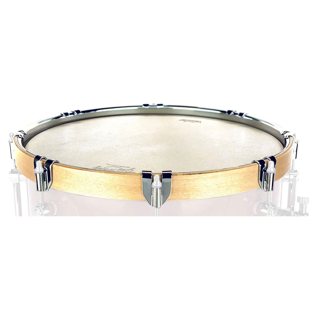 Dunnett 14" Hybrid Wood/Metal Snare Drum Hoop Pair w/20 Claws
