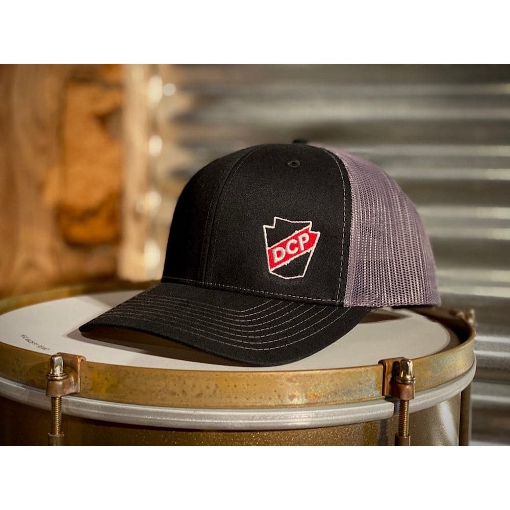 DCP Apparel : Trucker Hat, Black/Gray