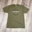 DCP Apparel : T-Shirt, Military Green w/NEW Black/White Logo, Small