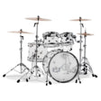 DW Design 4pc Drum Set Clear Acrylic