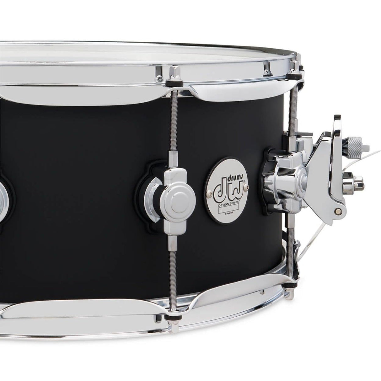 DW Design Snare Drum 14x6 Black Satin