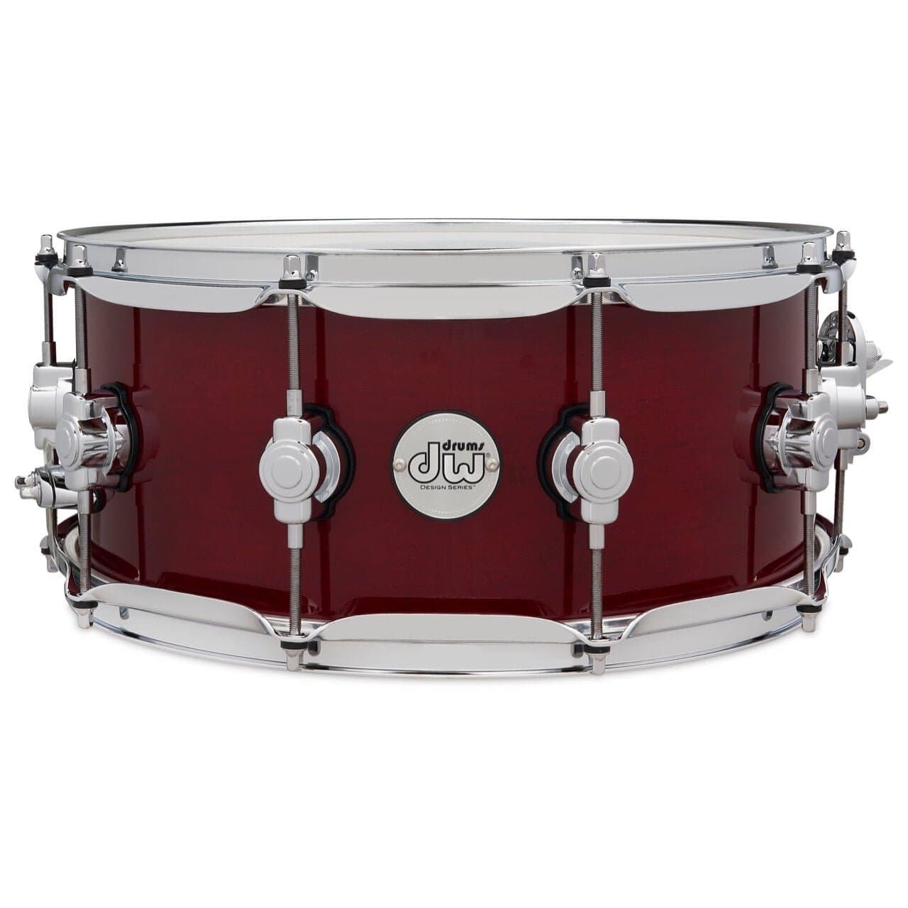 DW Design Snare Drum 14x6 Cherry StainDW Design Snare Drum 14x6 Cherry Stain  