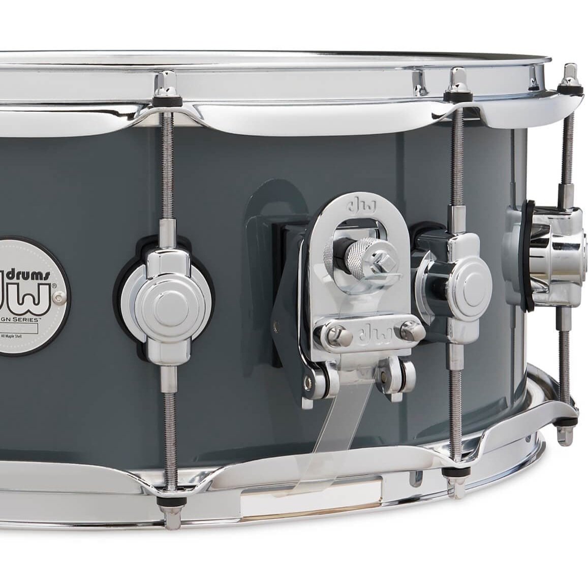 DW Design Snare Drum 14x6 Steel Grey