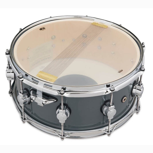 DW Design Snare Drum 14x6 Steel Grey