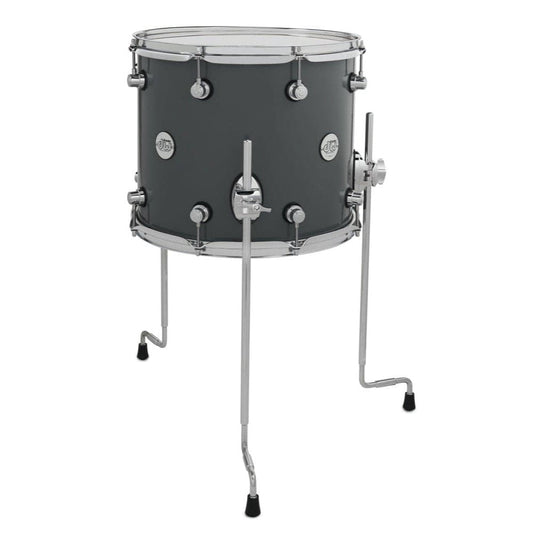 DW Design 14x12 Floor Tom w/Legs - Steel Gray